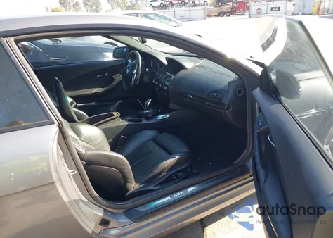 2009 BMW 650I из США, поврежденный, VIN WBAEA53539CV92655